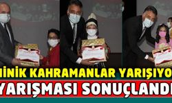 Minik Kahramanlar Yarışıyor Yarışmasında Ödüller Sahiplerini Buldu