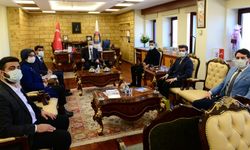 Ak Parti Kahramanmaraş İl Gençlik Kolları'ndan Rektör Niyazi Can'a Ziyaret