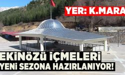 Kahramanmaraş'ta Ekinözü içmelerinde çalışma başlatıldı!
