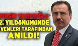 Muhsin Yazıcıoğlu 12. yıldönümünde sevenleri tarafından anıldı!