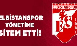 Elbistanspor yönetime sitem etti!