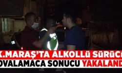 Kahramanmaraş'ta polisten kaçan sürücü yakalandı!