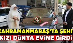Kahramanmaraş'ta şehit kızının nikahında Salim Cebeloğlu babalık yaptı!