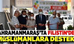 Kahramanmaraş Kadın Kolları Başkanlığı tarafından Filistin'e destek!