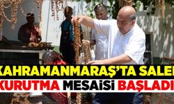 Kahramanmaraş'ta salep kurutma mesaisi başladı!