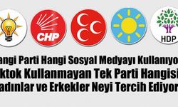 Tik Tok Kullanmayan Tek Parti! Hangi parti hangi sosyal medyayı kullanıyor