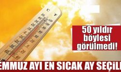 Temmuz ayı son 50 yılın en sıcak ayı seçildi!