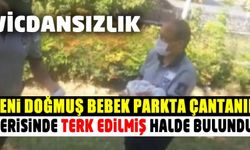 Yok böyle vicdansızlık! Yeni doğan bebeği parka bırakıp gittiler!