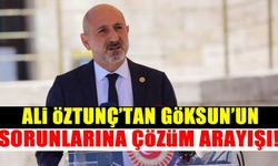 Ali Öztunç, Göksun sorunlarını gündeme taşıdı!