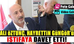 Ali Öztunç, Hayrettin Güngör'ü istifaya davet etti!