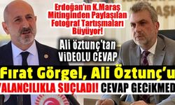 Ali Öztunç'la Ak Parti Kahramanmaraş il Başkanı Fırat Görgel Arasında Miting Fotoğrafı Savaşı