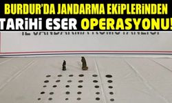 Burdur'da tarihi eser operasyonunda 2 şüpheli gözaltına alındı!