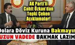 AK Parti'li Cahit Özkan: Dolara döviz kuruna bakmayın