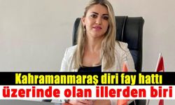 Kahramanmaraş diri fay hattı üzerinde olan illerden biri