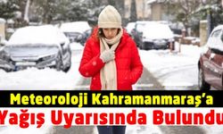 Meteoroloji Kahramanmaraş'ta beklenen yağışın haberini verdi