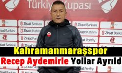 Recep Aydemir Kahramanmaraşspor'dan ayrıldı!