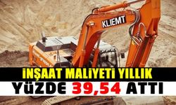 TÜİK verileri açıkladı! İnşaat maliyetlerinde yüzde 39,54 artış