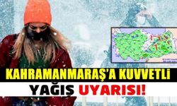 Kahramanmaraş'a kuvvetli yağış uyarısı 8 Aralık 2021