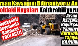 Kahramanmaraş Büyükşehir heyelan sonucu kapanan yolu açtı