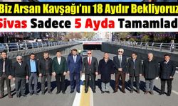 Kahramanmaraş'ta 18 ayda bitirilemeyen alt geçit Sivas'ta 5 ayda bitti