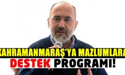 Kahramanmaraş'ta Mazlumlara destek programı gerçekleştirildi!