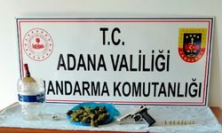 Adana'da uyuşturucu ve silah operasyonunda 3 zanlı yakalandı