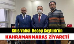 Kilis Valisi Recep Soytürk AA Kahramanmaraş Bürosu'nu ziyaret etti
