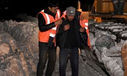 Yolu kardan kapanan maden ocağında 4 gün mahsur kalan bekçi kurtarıldı
