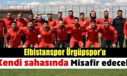 Elbistanspor, sahasında Ürgüpspor’u konuk edecek