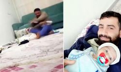 Gaziantep’te 2 aylık oğlu Cihan'ı öldüresiye döven acımasız baba Yunus Göç hakim karşısına çıktı!
