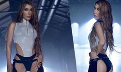 Hande Yener, kırık parmakla konser verdi