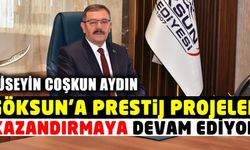 Hüseyin Coşkun Aydın, Göksun'a prestij projeler kazandırmaya devam ediyor