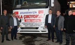 Kahramanmaraş Bakırcılar Odası Afganistan’a Yardım Tır’ı Gönderdi