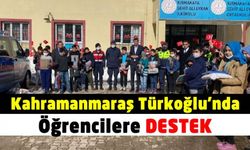Kahramanmaraş Türkoğlu’nda ihtiyaç sahibi öğrencilere destek