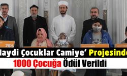 Kahramanmaraş’ta 1000 Çocuğa Ödül Verildi