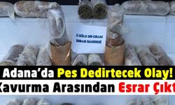 Kavurma arasında 11 kilo esrar ele geçirildi