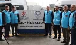 Mersin'den Suriye'ye 7 tır insani yardım gönderildi