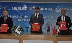 Kahramanmaraş Afşin'de Öğrencilerin, Meslek Seçimi Konusunda Bilgilendirilmeleri Adına Protokol İmzalandı