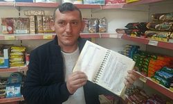 Adanalı hayırsever, bakkalın veresiye defterindeki borçları kapattı