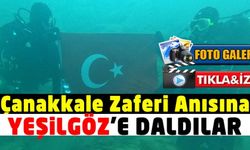 Çanakkale Zaferi Anısına Kahramanmaraş'ta Yeşilgöz'e Daldılar