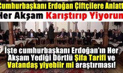 Cumhurbaşkanı Erdoğan'ın dörtlü şifa karışımı tarifi nedir nasıl yapılır fiyatı kaç lira?