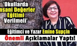 Eğitimci ve Yazar Emine Supçin: 'Kültürsüz Erkek Şiddet Uyguluyor'