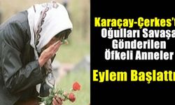 Karaçay-Çerkes’te savaştaki çocuklarından haber alamayan öfkeli anneler eylem başlattı!