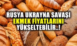 Rusya Ukrayna savaşı ekmek fiyatlarını yükseltebilir!