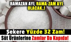 ZAM ZAM ZAM: Şekere Yüzde 32 Zam Geldi, Diğer Zamlar Kapıda!