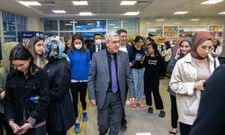 KSÜ Rektörü Prof. Dr. Niyazi Can Kız Yurdunda Öğrencilerle İftar Yaptı