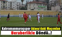 Kahramanmaraşspor Ergene Velimeşespor Karşılaşmasından 1 Puanla Döndü!
