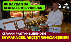 Kervan Pastanelerinde bayrama özel 46 çeşit Ramazan şekeri