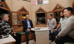 Necati Okay: 'Her teravih namazı sonrasında kıymetli vatandaşlarımızla ve esnaflarımızla bir araya geliyoruz'