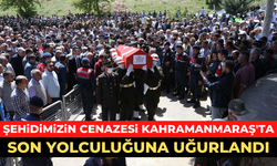 Şehit Piyade Uzman Çavuş Furkan Gök, Kahramanmaraş'ta son yolculuğuna uğurlandı